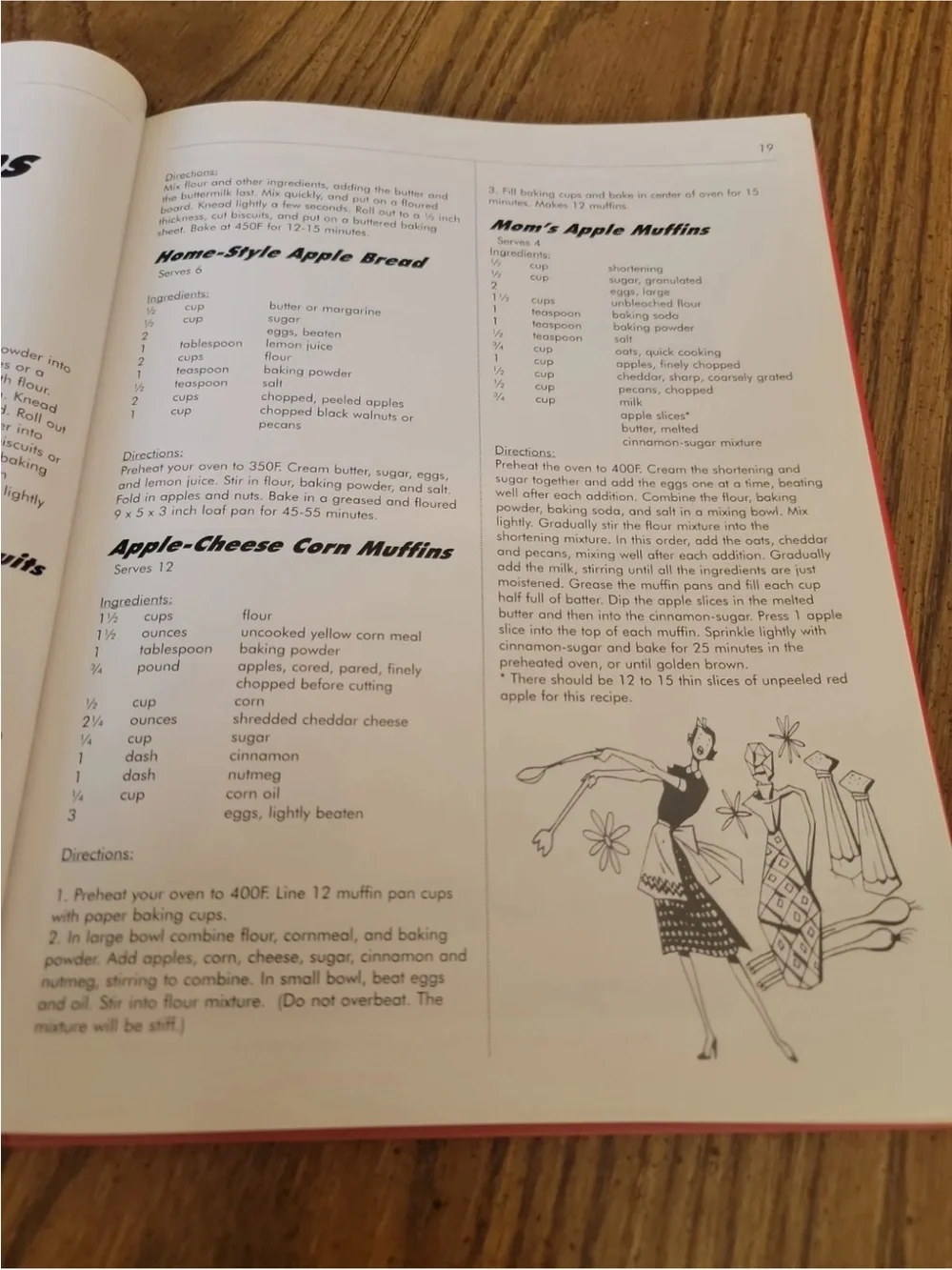 Mom N Pop's Apple Pie 1950s Cookbook Over 300 Great Recipes GUC Vintage